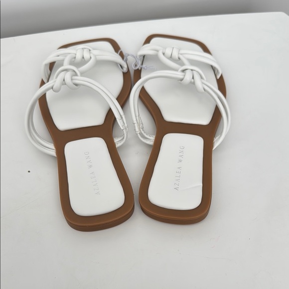 AZALEA Wang White Knotted Sandals - Picture 3 of 4
